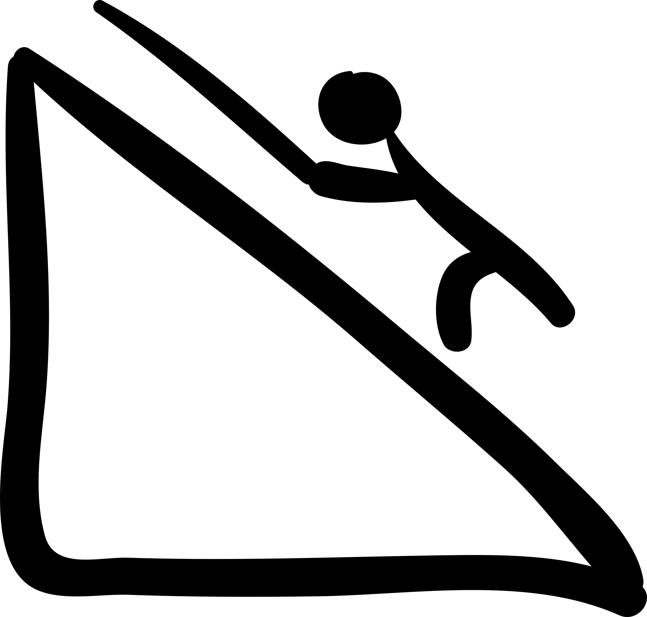 Climber Climbing A Mountain Hand Drawn Sportive Scene Outline Svg File Free Vectors